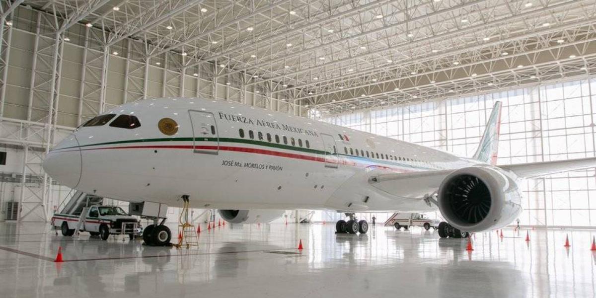 El avión presidencial fue adquirido por el gobierno de México en noviembre de 2012.