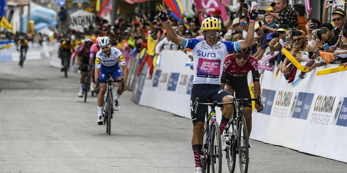 Sergio Higuita es el campeón del Tour Colombia.