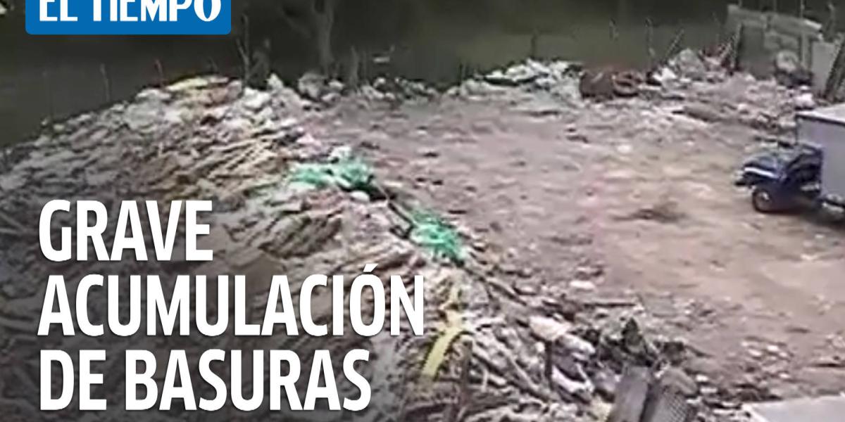 Grave acumulación de basuras y escombros en Sabanas del Dorado
