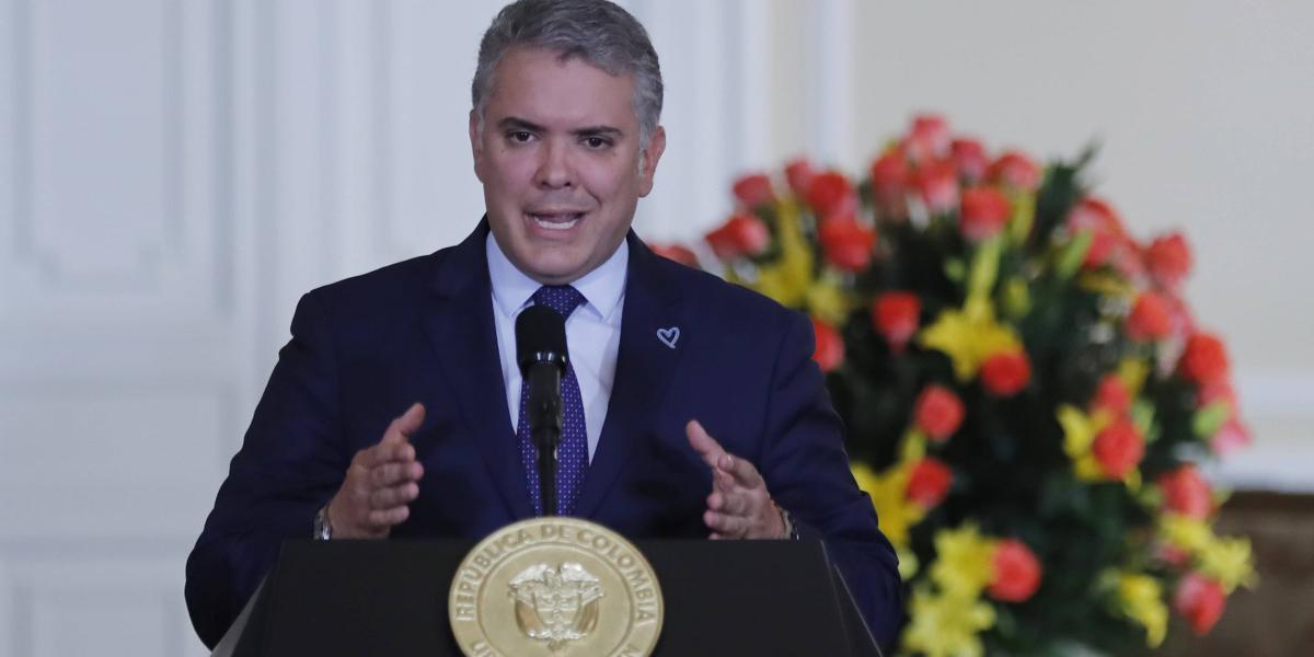 El presidente Iván Duque pide más recursos para la atención de la migración venezolana en Colombia.