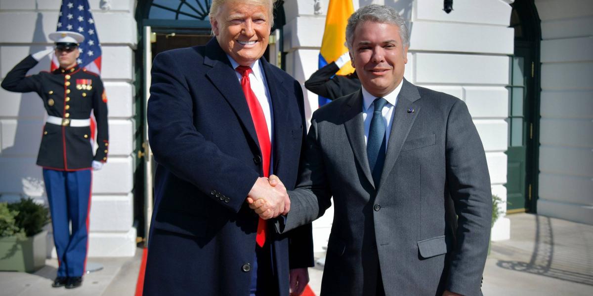 El Presidente de la República de Colombia, Iván Duque Márquez, se reunió este lunes en la Casa Blanca con su homólogo de Estados Unidos, Donald Trump.