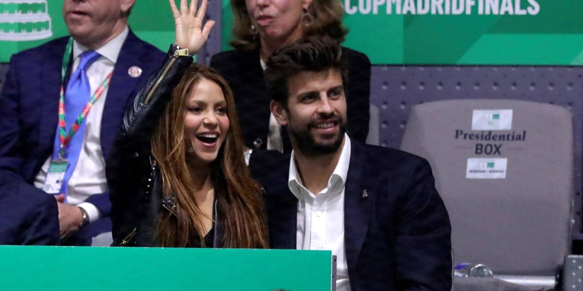 Shakira y su esposo, el futbolista Gerard Piqué.