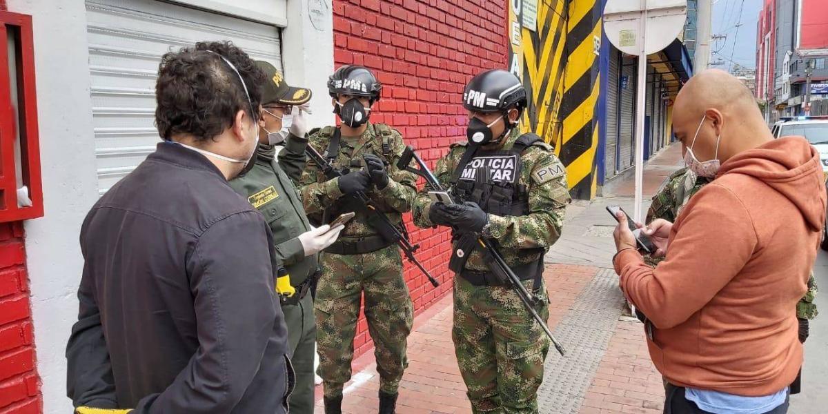 En Mártires, la Policía ya hace patrullajes conjuntos con personal del Ejército.