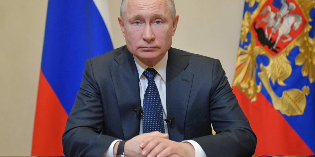 El presidente ruso, Vladimir Putin, se dirigió a la nación en un discurso televisivo debido al brote de coronavirus.