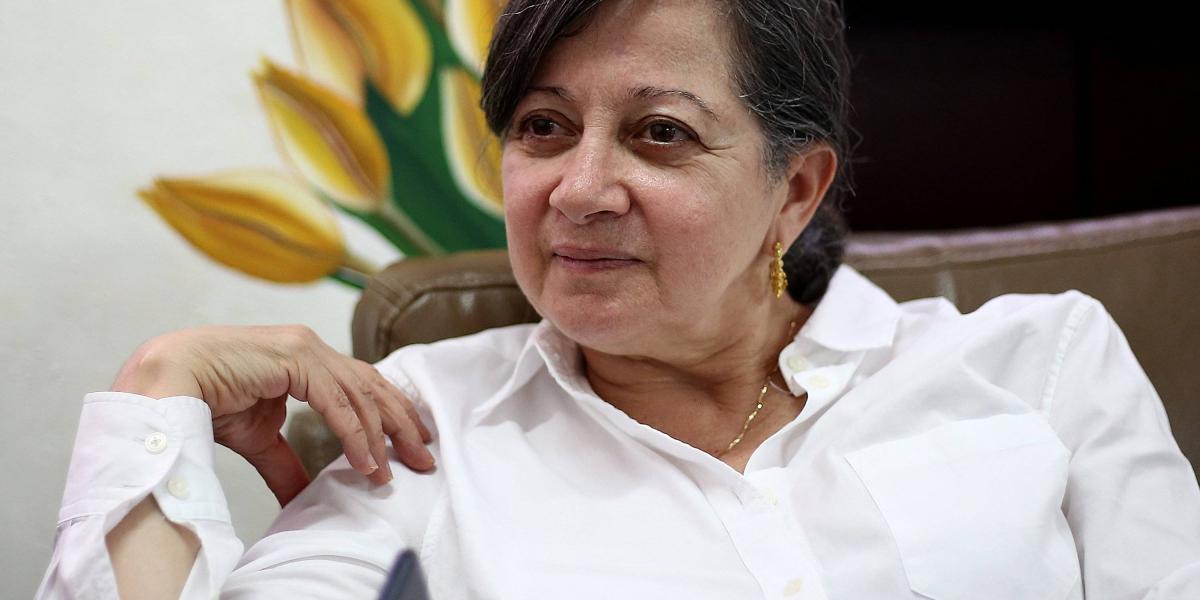 La secretaria de Salud del Valle del Cauca, María Cristina Lesmes.