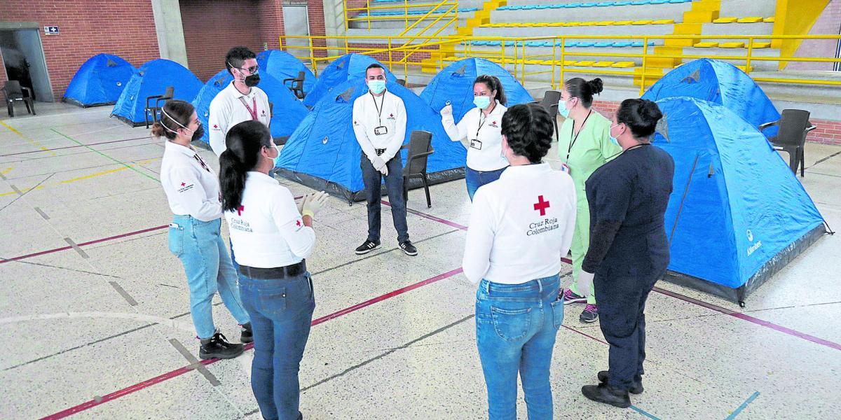 Los alojamientos tendrán todas las condiciones higiénico-sanitarias y de salubridad, y serán operados por la Cruz Roja.