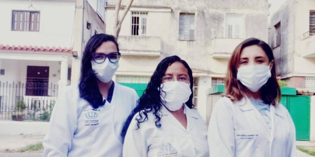 Las médicas oriundas de Nariño Daniela España, Blanca Santacruz y Ximena Cuellar no han podido regresar de Cuba.