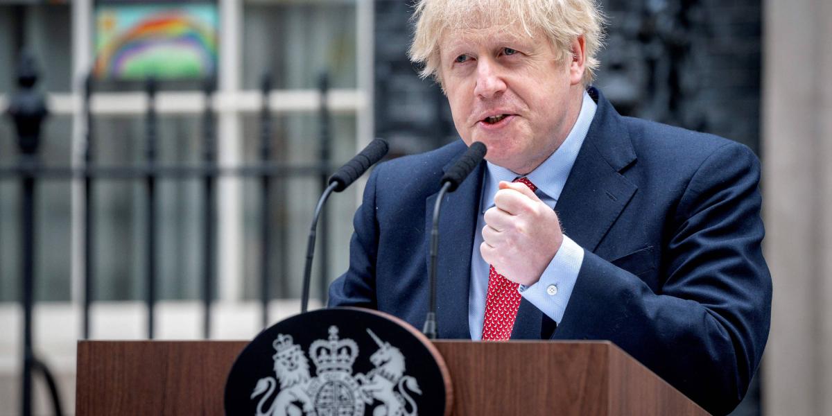 El primer ministro del Reino Unido, Boris Johnson, estuvo en la Unidad de Cuidados Intensivos (UCI) tras ser diagnosticado con covid-19.