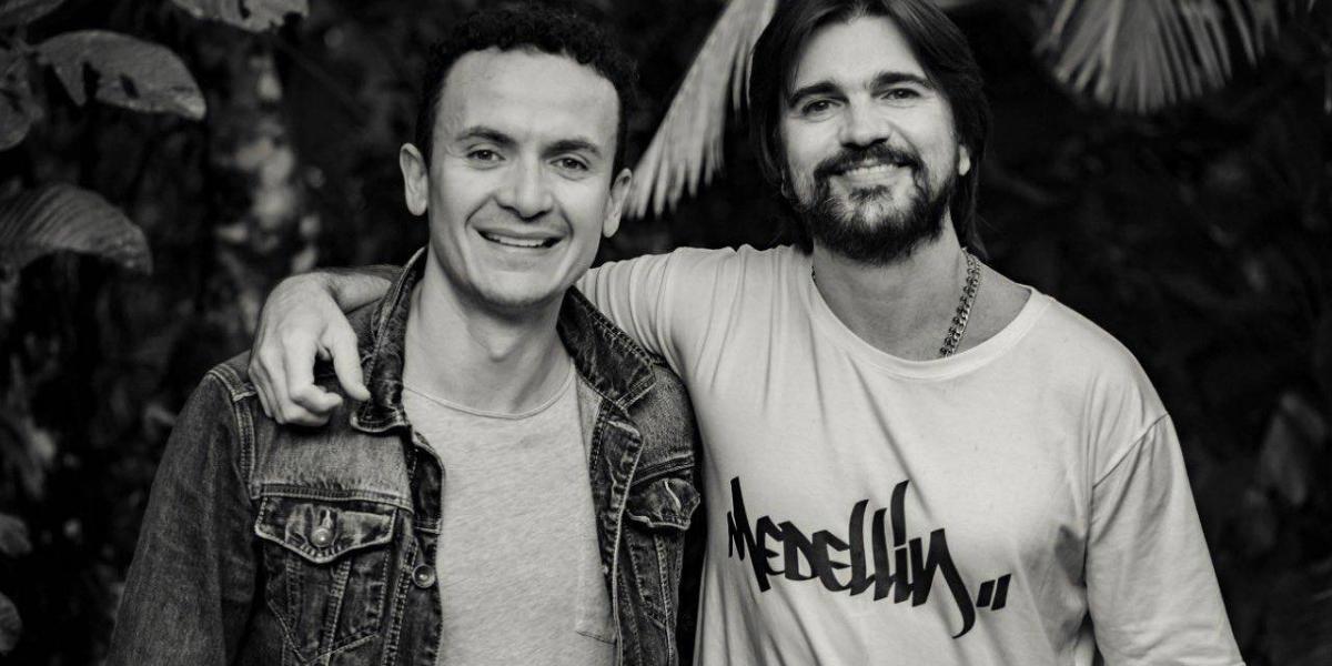 Fonseca y Juanes ya han unido sus voces. En la foto, en un concierto por la Fundación Cardioinfantil.