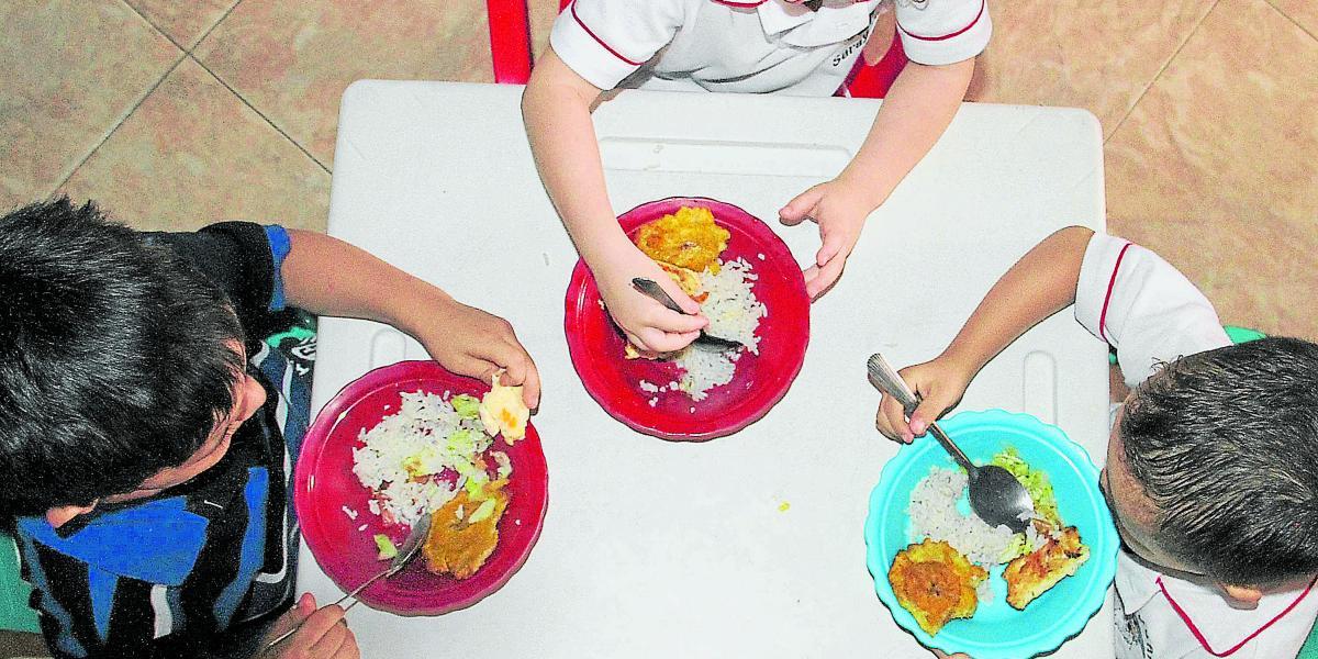 Se busca que los menores en todo el país se alimenten de una manera saludable, sin grasas y fritos.