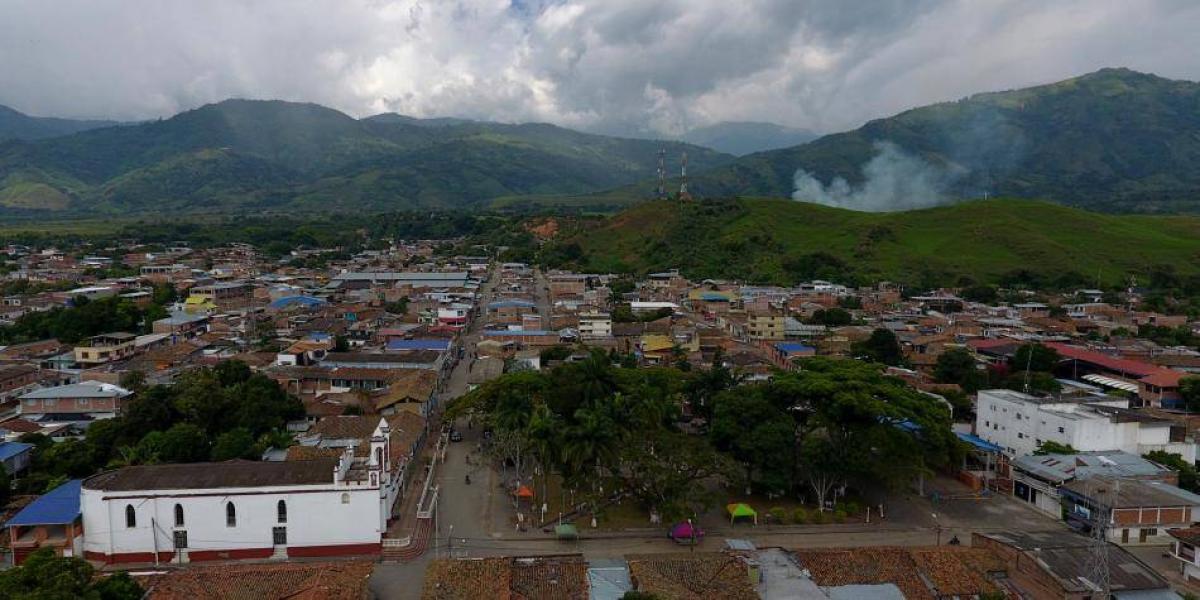 Este es Caloto, municipio ubicado en el norte del Cauca.