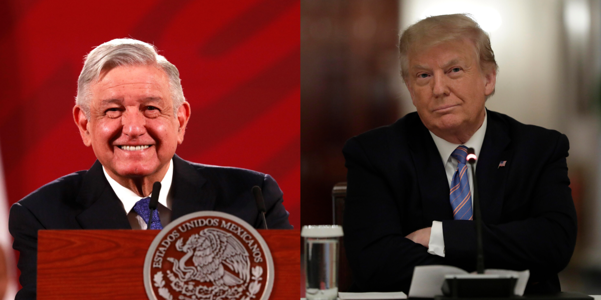 Los presidentes Trump y Obrador se reunirán este miércoles en la Casa Blanca.