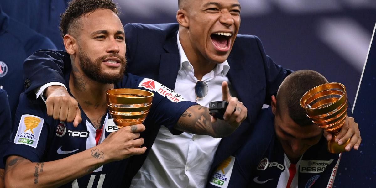PSG celebra otro título en Francia.