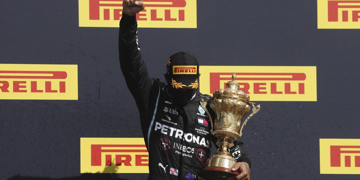 Lewis Hamilton gana el GP de Gran Bretaña.