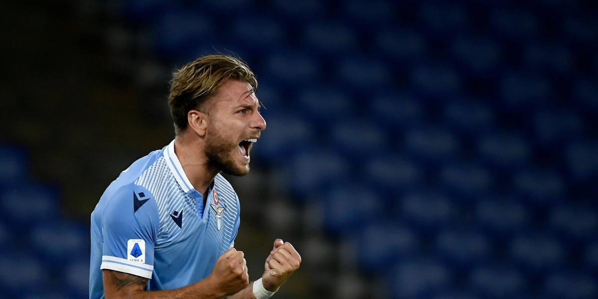 Este es Ciro Immobile el goleador de Lazio que es Bota de Oro en