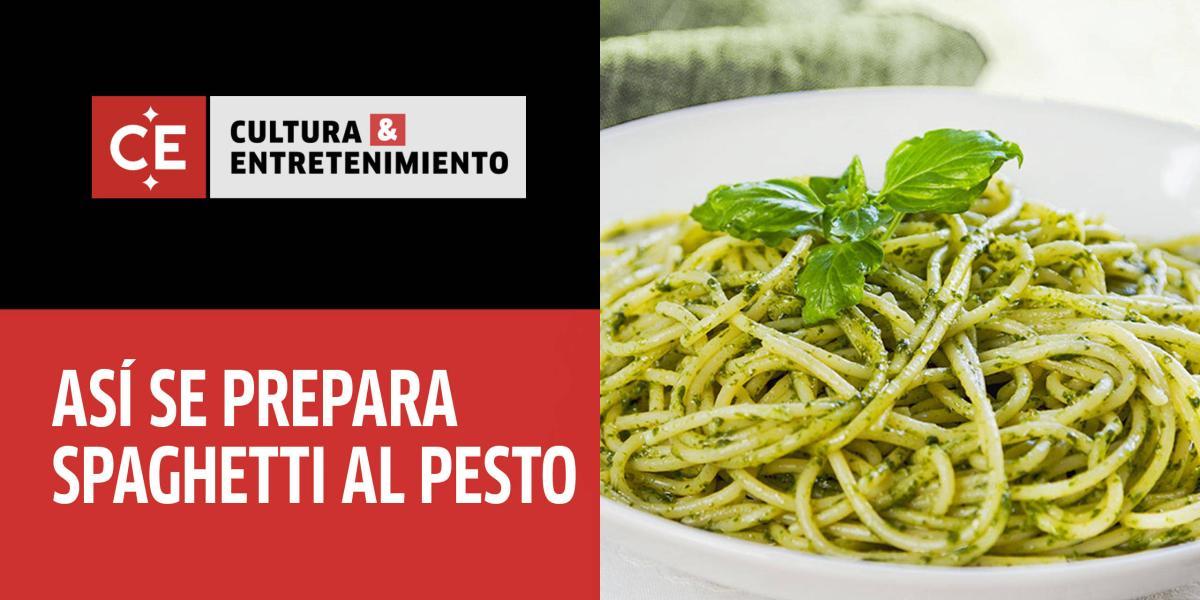 De Italia a su cocina: cómo preparar spaghetti al pesto