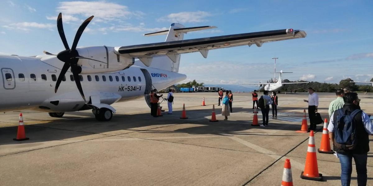 Las agencias destacan la importancia de la reapertura aérea. En esta dirección va Easyfly, que opera desde hoy las rutas piloto Rionegro-Pereira y Rionegro-Bucaramanga.