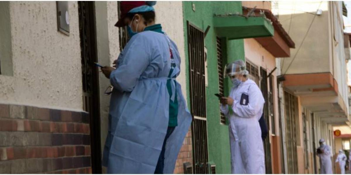 Ciudadanos prohiben entrada de funcionarios de la Secretaría de Salud de Bucaramanga.