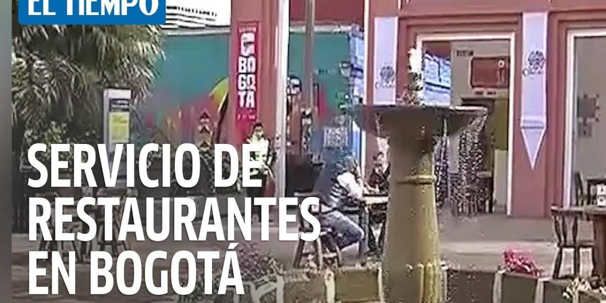 Hoy empieza a funcionar el servicio de restaurantes en Bogotá