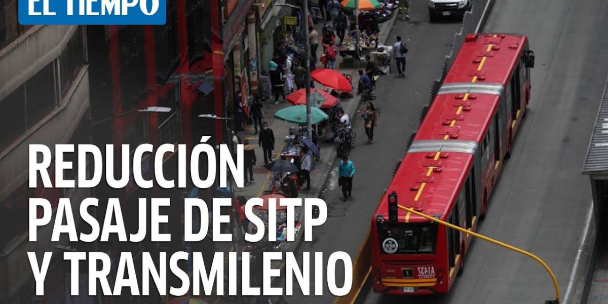 Se aprobó en primer debate, reducción pasaje de TransMilenio y Sitp