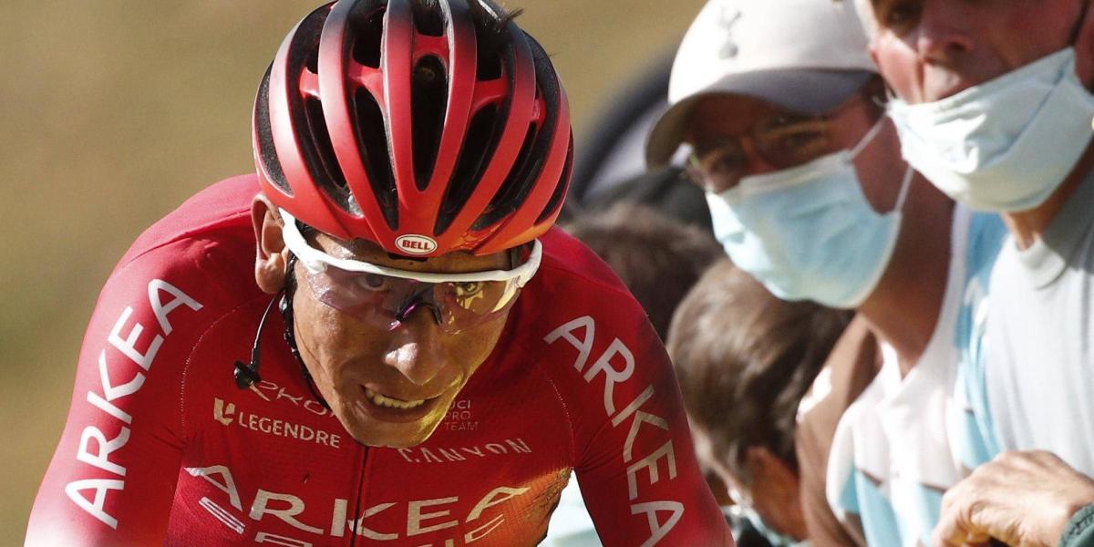 Nairo Quintana es quinto en la general del Tour de Francia.