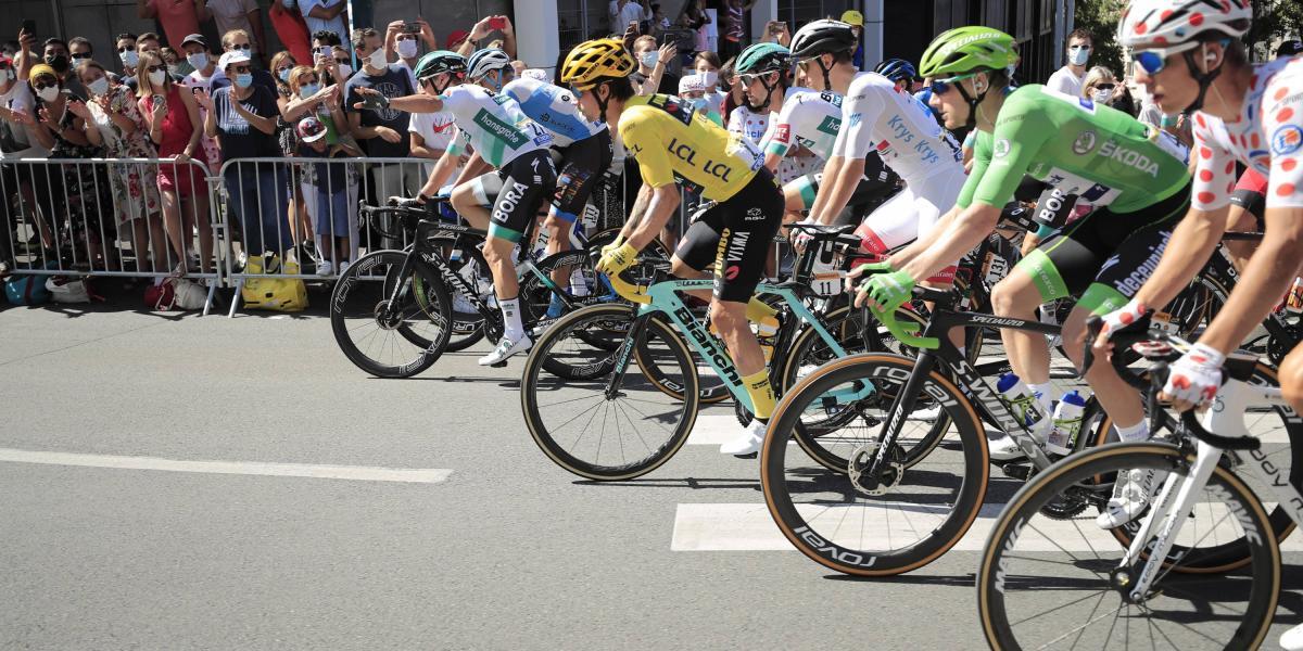 Tour de Francia, salida de la etapa 14.