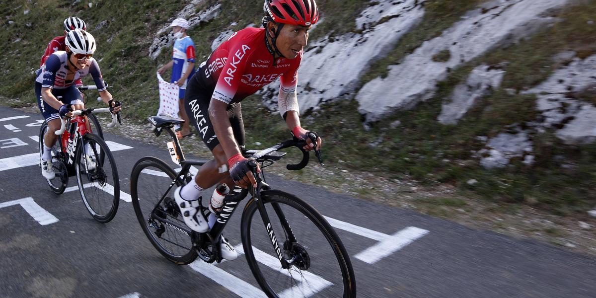 Nairo Quintana perdió tiempo en la etapa 15 del Tour de Francia.