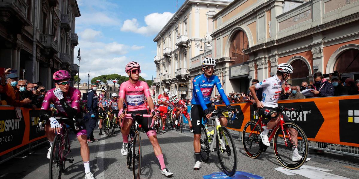Giro de Italia afectado por el coronaviurs.