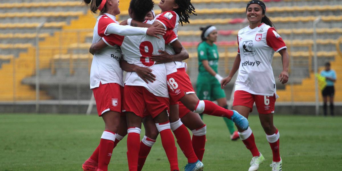 Santa Fe venció a Equidad y logró su segundo triunfo en la Liga Femenina.