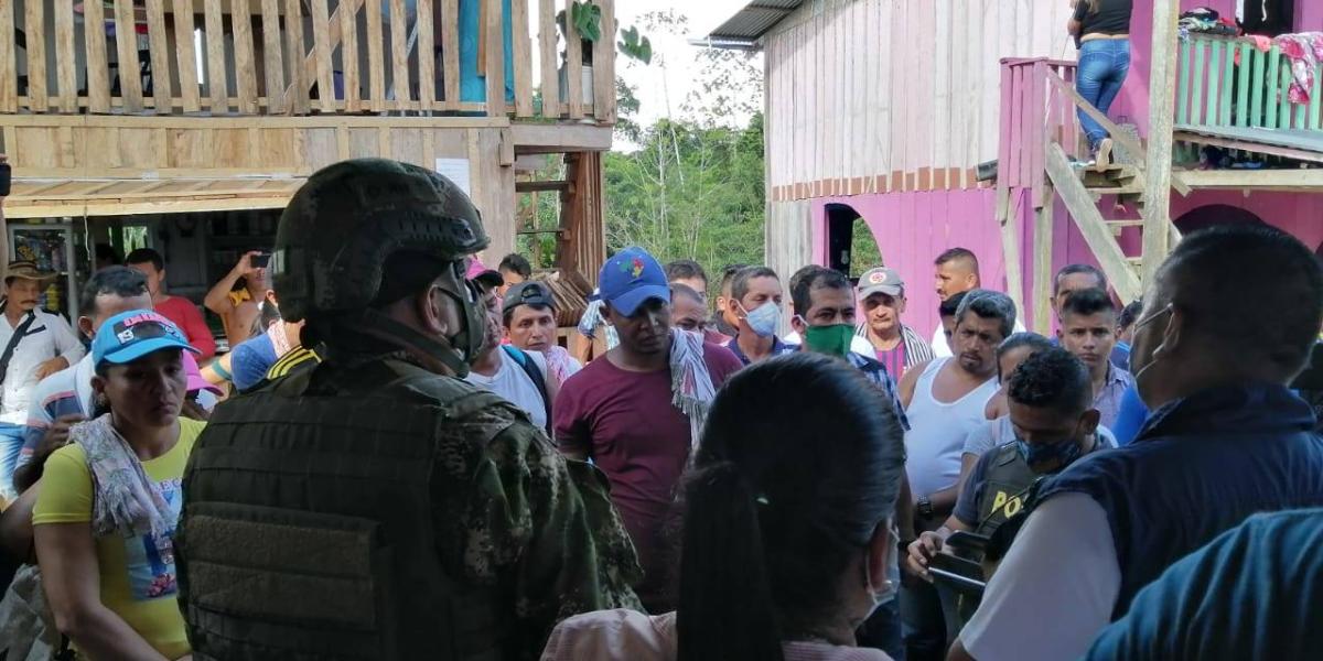 El fin de semana hubo un consejo de seguridad en Puerto Leguízamo por el doble crimen atribuido a ‘los Sinaloa’.