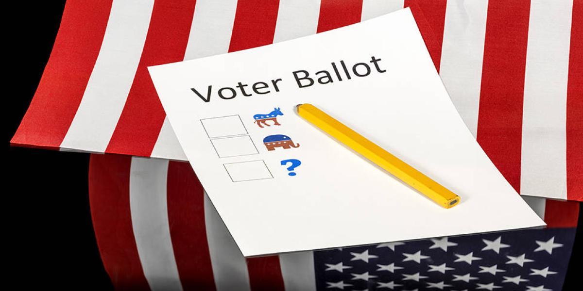 A pesar de que vivimos en la era digital, la mayoría de los votantes en EE.UU. utilizarán lápiz y papel para elegir a su candidato.