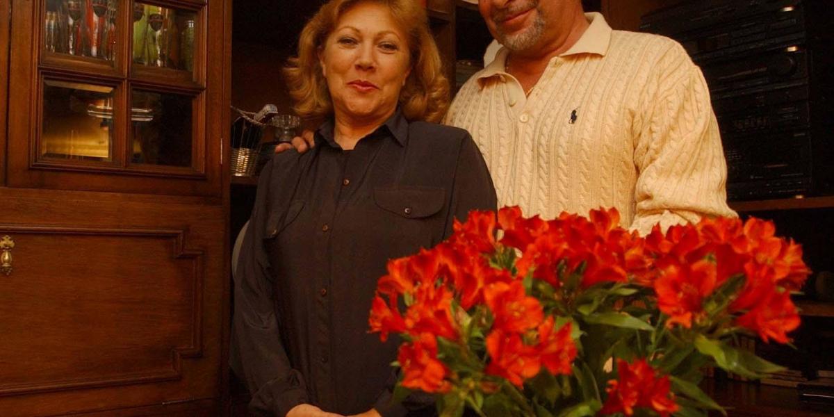 Roberto Reyes y Mariluz se casaron en 1980.