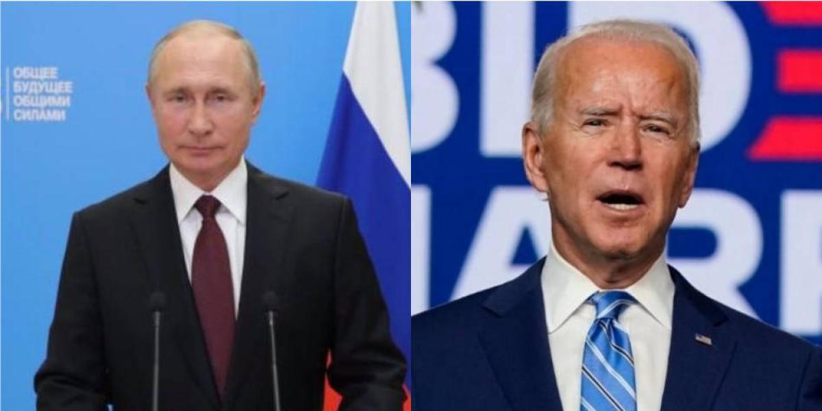 Vladimir Putin (izq.) ha apoyado al presidente Trump en varias ocasiones, como cuando tuvo que afrontar un proceso de destitución. Biden (der.) fue electo en las elecciones del 3 de noviembre.