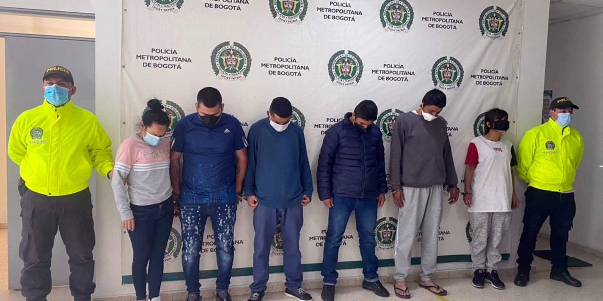 Estas seis personas fueron detenidas el jueves pasado en el barrio San Bernardo y son señaladas de estar vinculadas al caso de Michelle Amaya.