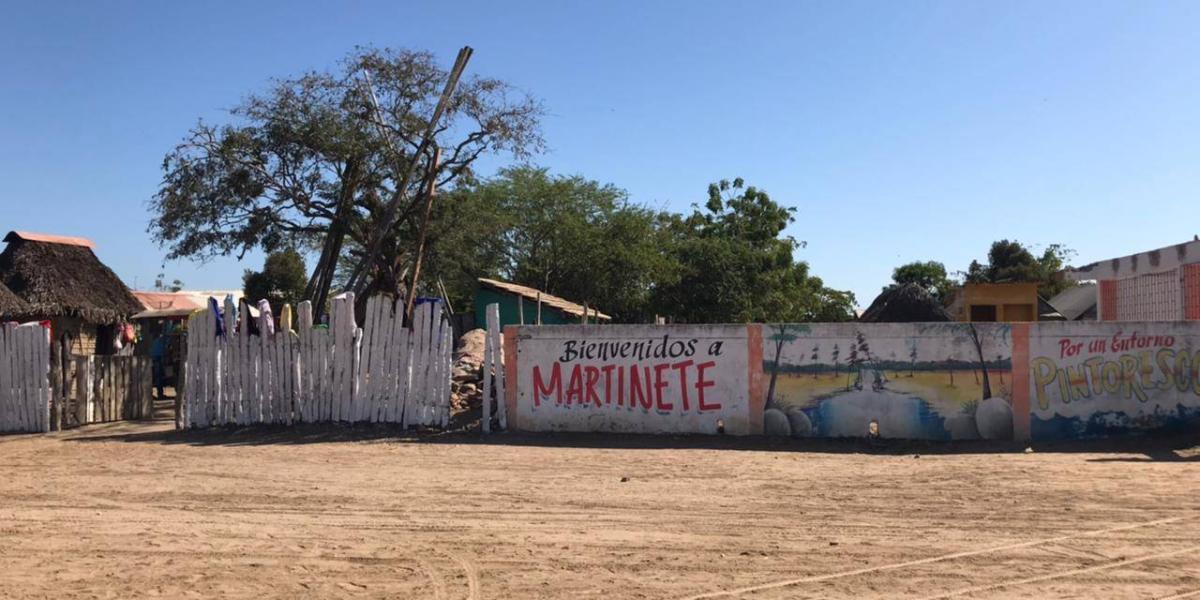 Martinete es un corregimiento del municipio de Remolino, en el departamento del Magdalena, en donde sus habitantes nunca han tenido el servicio de energía eléctrica.