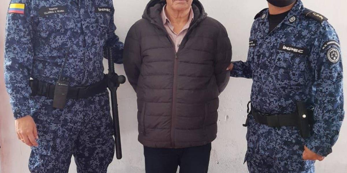Este 26 de enero, el exparamilitar Hernán Giraldo fue trasladado a la cárcel La Paz.