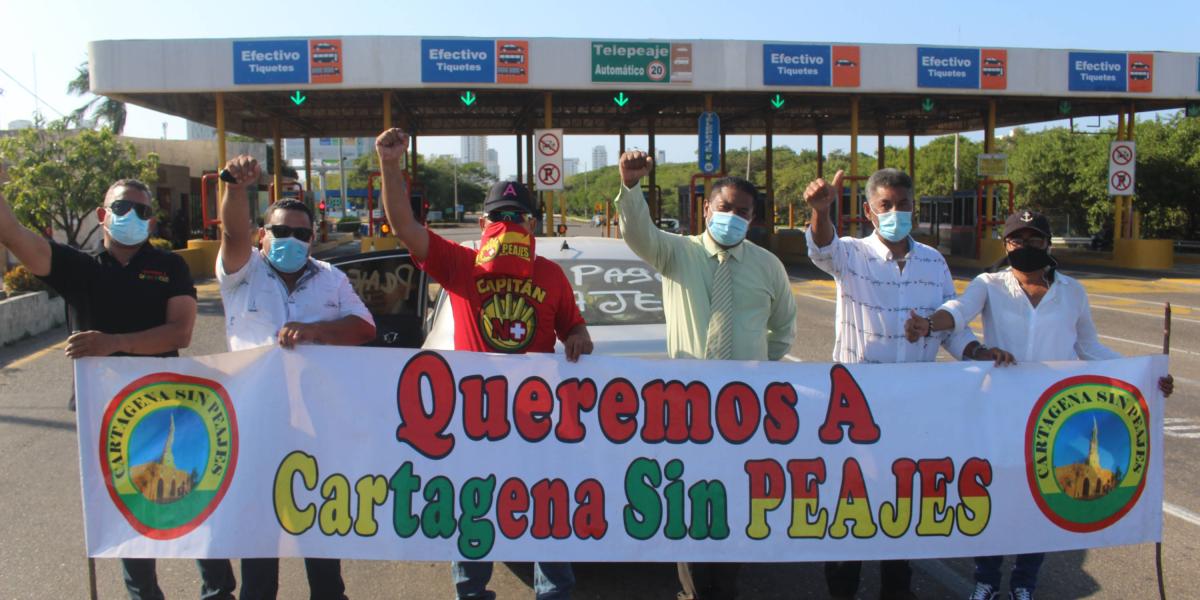 'Cartagena sin peajes ' ya comienza a recoger los frutos de sus denuncias, sus marchas y sus protestas