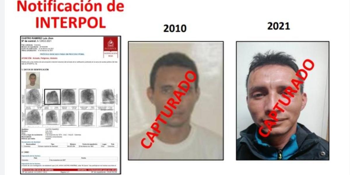 Las autoridades colombianas tienen 5 días hábiles para gestionar la solicitud de extradición del 'Zarco'
