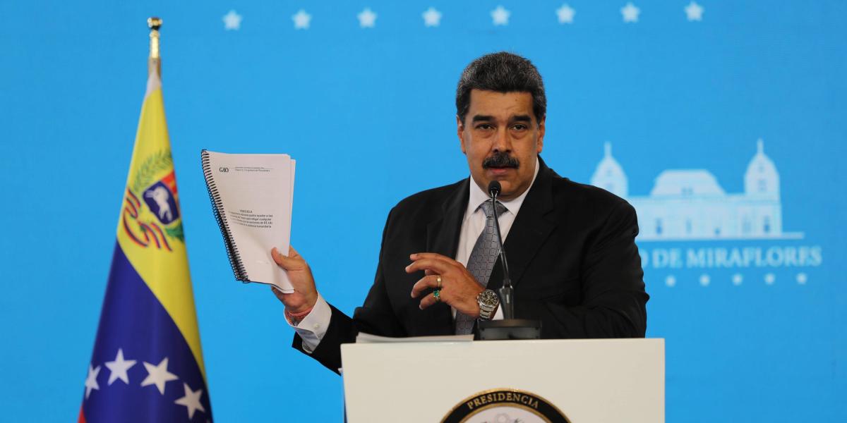 El presidente de Venezuela, Nicolás Maduro, anunció el inicio de la vacunación en ese país desde el palacio de Miraflores.