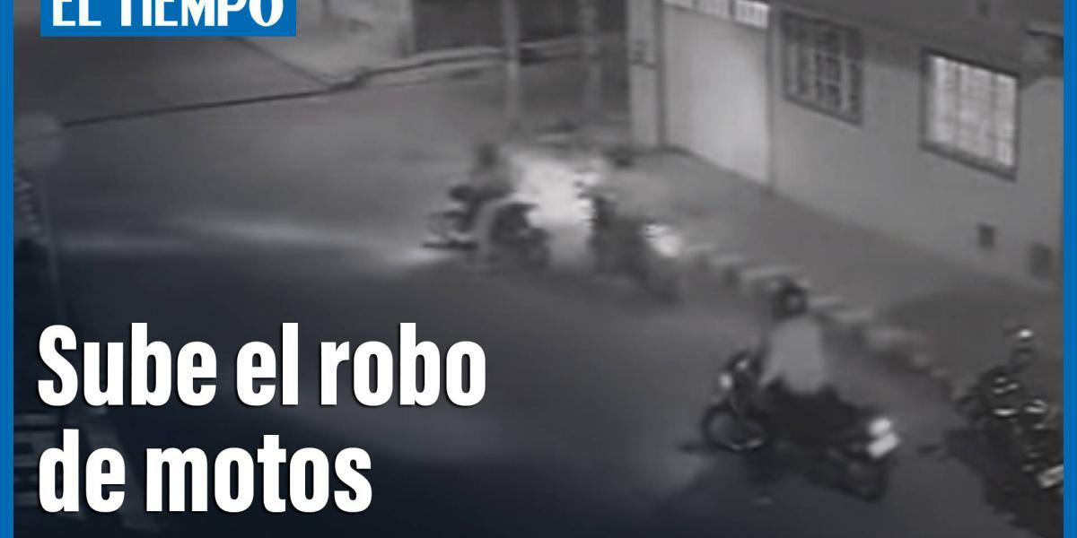 Cada día en Bogotá se roban 9 motocicletas