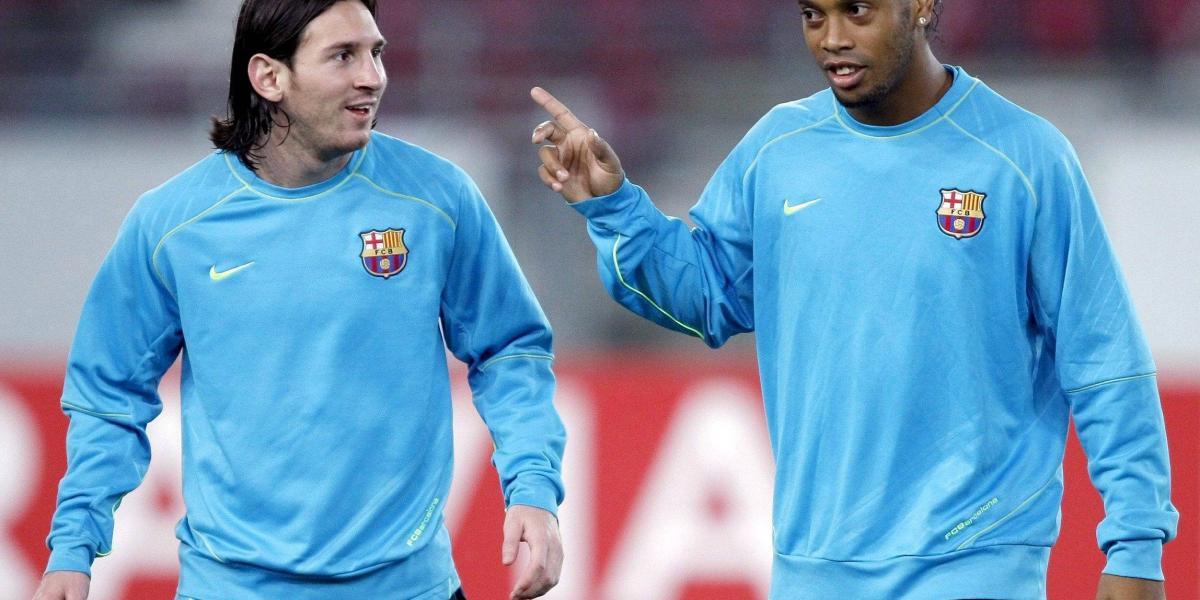 Lionel Messi, con quien Ronaldinho compartió equipo en el Barcelona, de España, también compartió un mensaje de solidaridad son su excompañero de equipo.