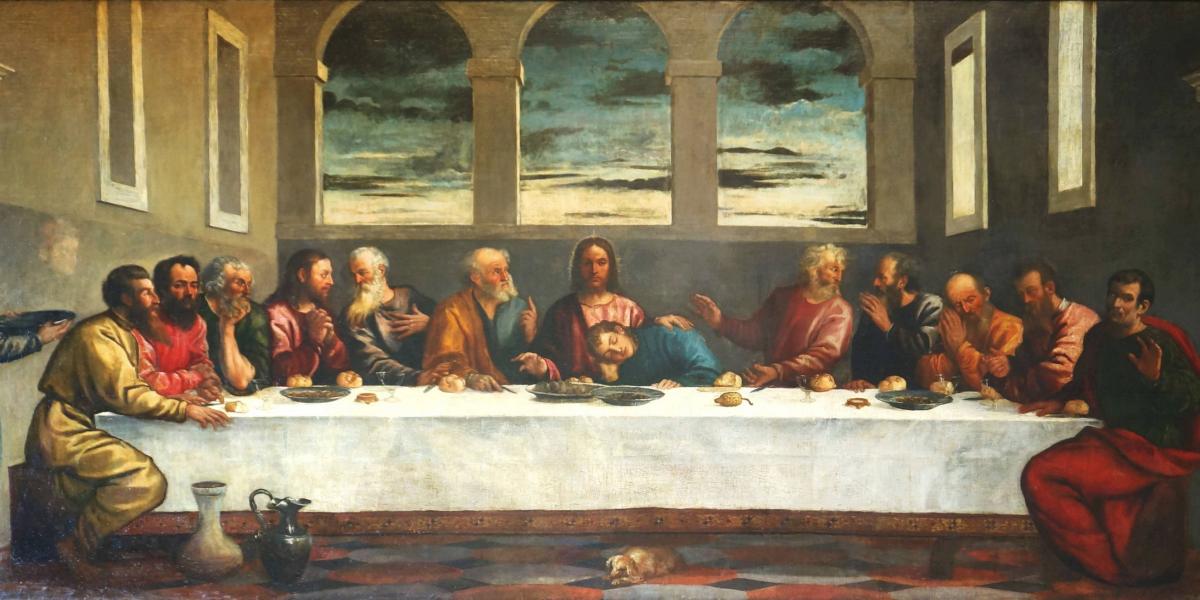 El cuadro de La última cena, que permaneció casi olvidado en una capilla, hasta que un restaurador descubrió que podría ser de Tiziano.