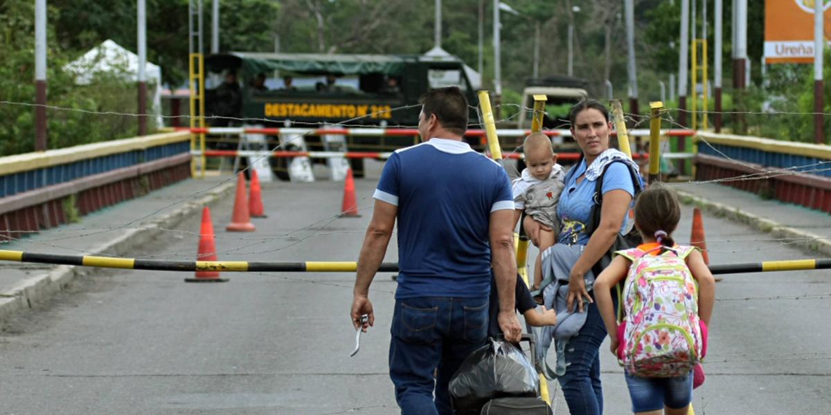 Agosto/2015. Cierre por tres días del puente Francisco de Paula Santander, en frontera de Colombia y Venezuela, dificultó el paso de colombianos al país vecino.