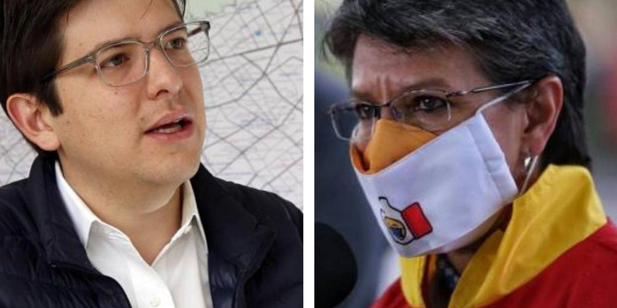 "Llegó la hora de que el Gobierno Nacional se haga cargo de la seguridad en Bogotá. A Claudia López le quedó grande", aseguró Uribe Turbay.