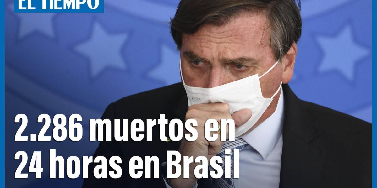 Brasil registra récord de muertos por coronavirus: 2000 fallecidos ...