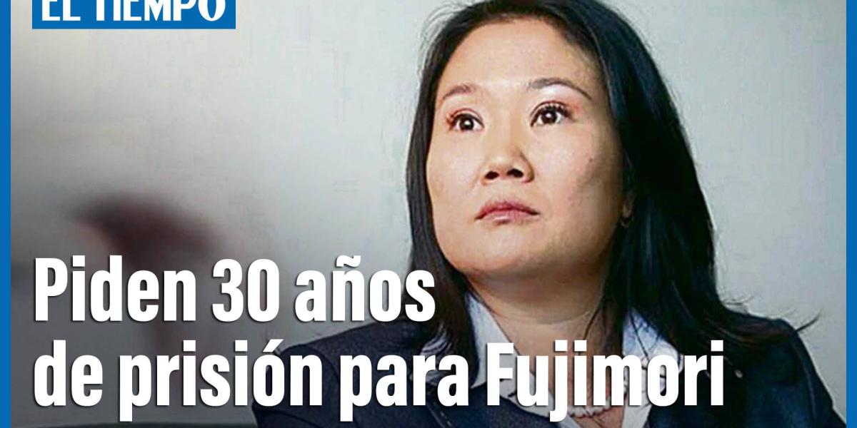 Fiscal pide 30 años de prisión para candidata presidencial Keiko Fujimori