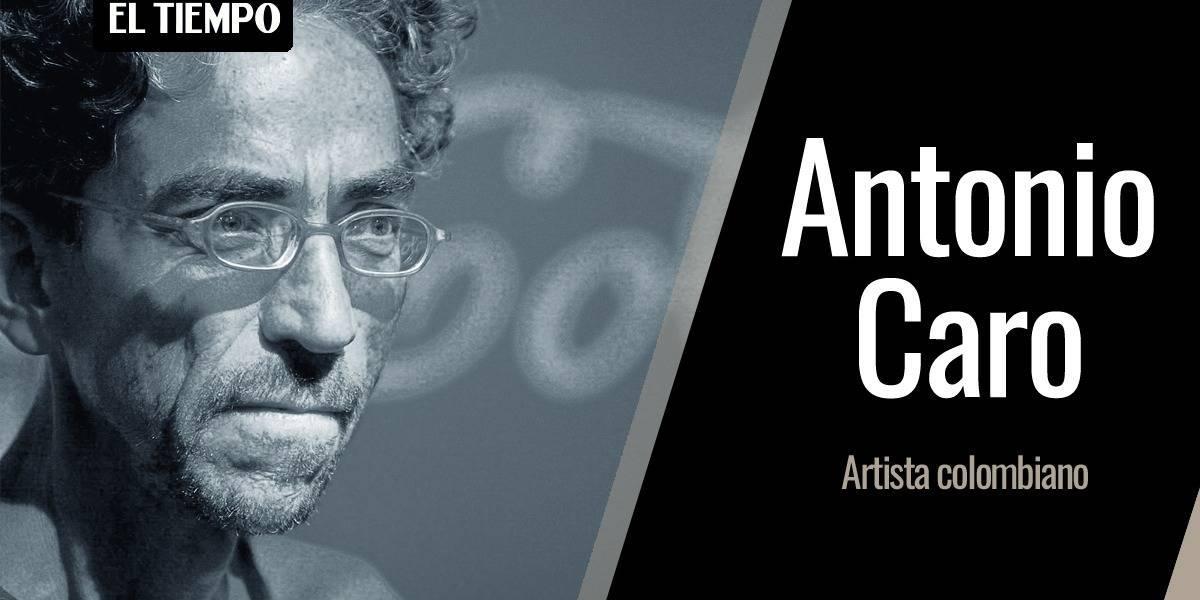 El artista Antonio Caro falleció a los 71 años.