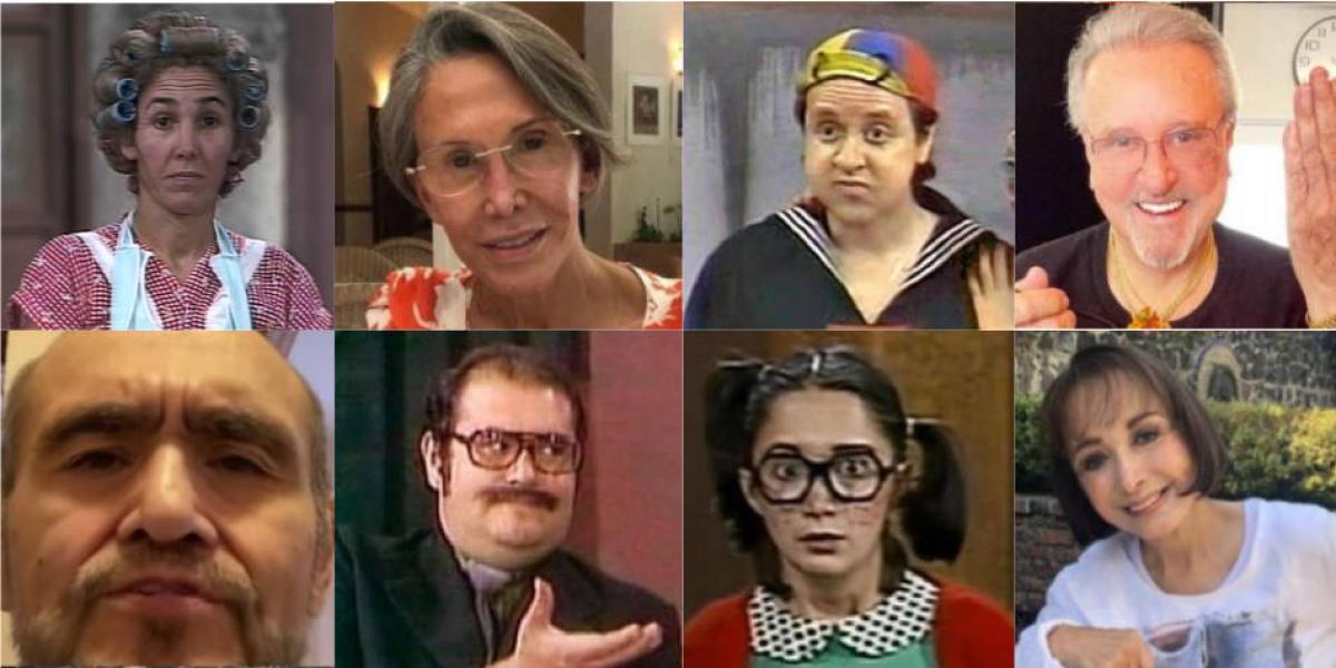 'Doña Florinda', ‘El Señor Barriga’, ‘Kiko’, y ‘La Chilindrina’, son algunos de los personajes del programa cuyos actores siguen vivos.