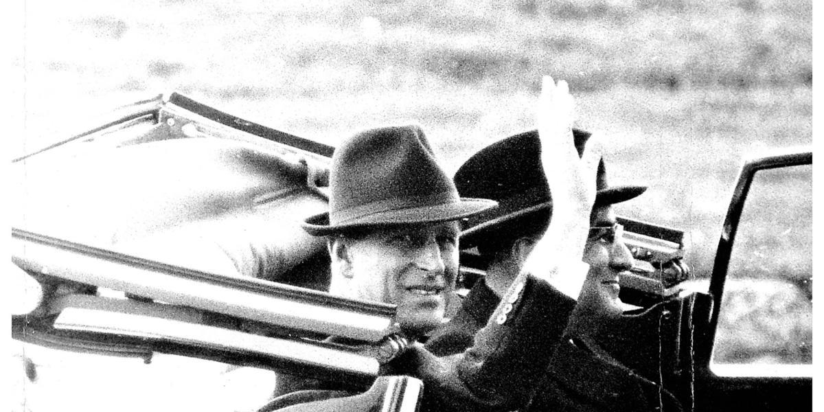 Visita del Principe de Edimburgo a Colombia. Febrero 1962