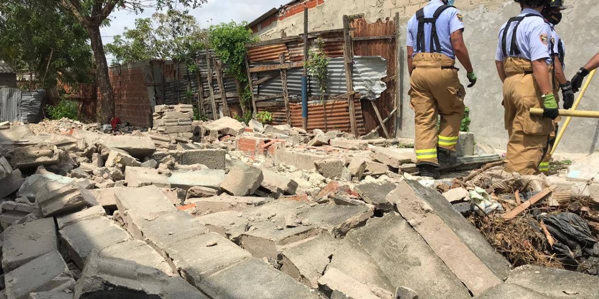 Las autoridades han derrivado tres casas usadas como ollas en Barranquila